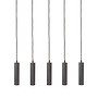 LABEL51 Hanglampen Ferroli - Zwart - Metaal - 5-lichts