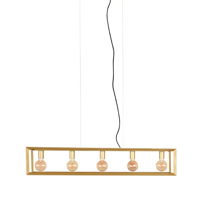 LABEL51 Hanglampen Tetto - Antiek Goud - Metaal - Hanglamp