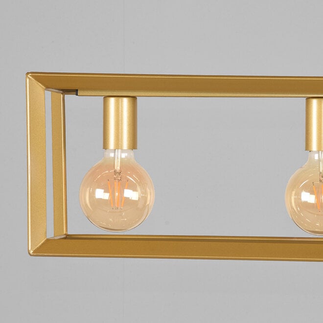 LABEL51 Hanglampen Tetto - Antiek Goud - Metaal - Hanglamp