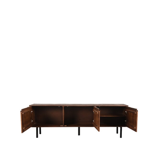 LABEL51 Tv-Meubels Rio - Brown Espresso - Mangohout - 180 cm