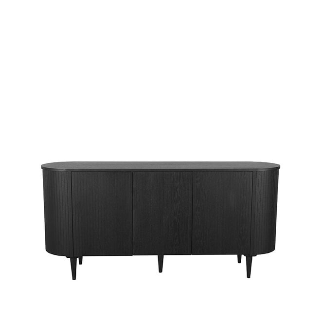 LABEL51 Dressoirs Oliva - Zwart - Eiken - 180 cm