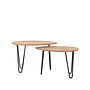 LABEL51 Salontafels Frisk - Rough - Mangohout - 68 cm