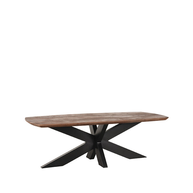 LABEL51 Salontafels Zane - Brown Espresso - Mangohout - 120 cm