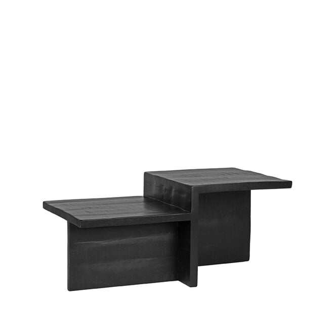 LABEL51 Salontafels Skip - Zwart - Mangohout - 90 cm