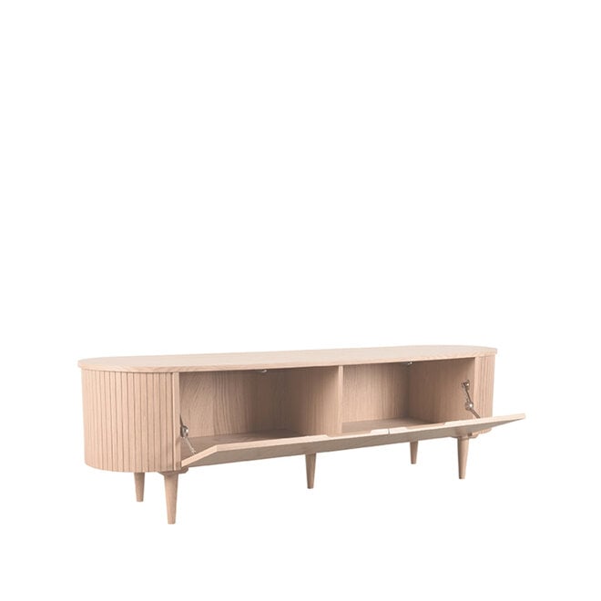 LABEL51 Tv-Meubels Oliva - Naturel - Eiken - 180 cm