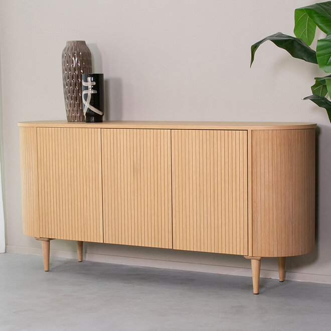 LABEL51 Dressoirs Oliva - Naturel - Eiken - 180 cm