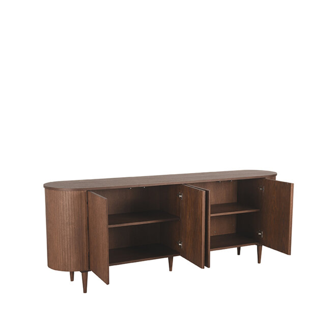 LABEL51 Dressoirs Oliva - Walnoot - Eiken - 220 cm