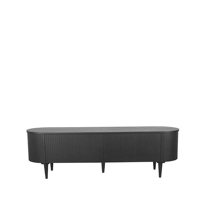 LABEL51 Tv-Meubels Oliva - Zwart - Eiken - 180 cm