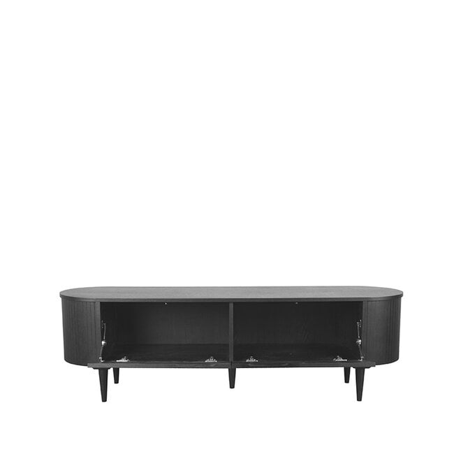 LABEL51 Tv-Meubels Oliva - Zwart - Eiken - 180 cm