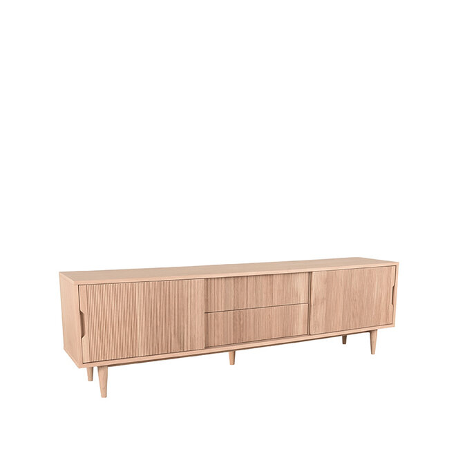 LABEL51 Tv-Meubels Jule - Naturel - Eiken - 200 cm