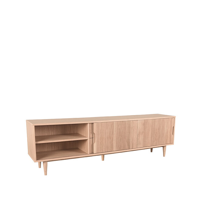 LABEL51 Tv-Meubels Jule - Naturel - Eiken - 200 cm
