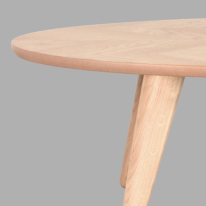 LABEL51 Salontafels Ines - Naturel - Eiken - 120 cm