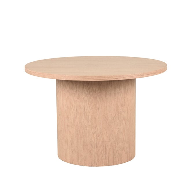 LABEL51 Salontafels Oliva - Naturel - Eiken - 60 cm - Rond