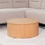 LABEL51 Salontafels Oliva - Naturel - Eiken - 70 cm - Rond