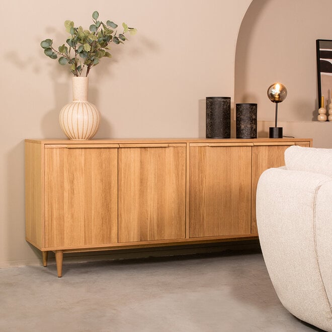 LABEL51 Dressoirs Jule - Naturel - Eiken - 200 cm