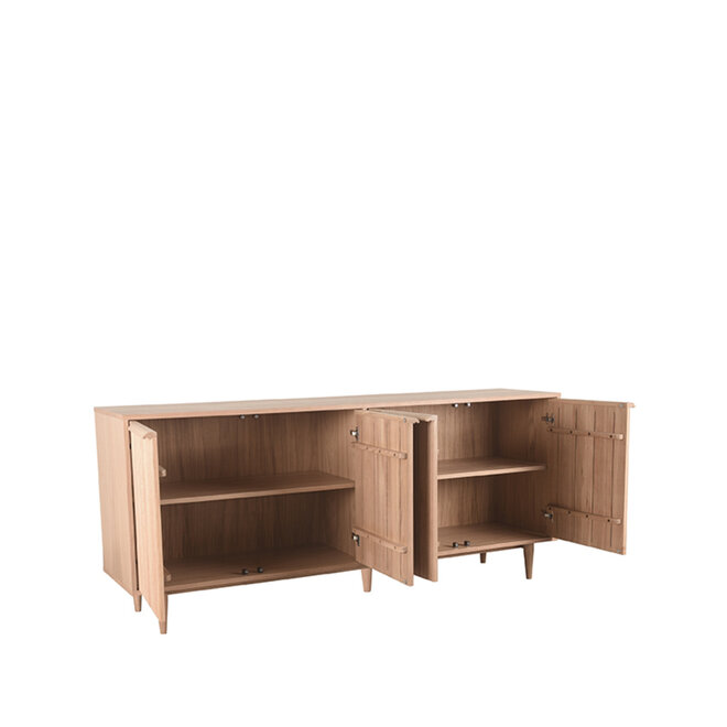 LABEL51 Dressoirs Jule - Naturel - Eiken - 200 cm