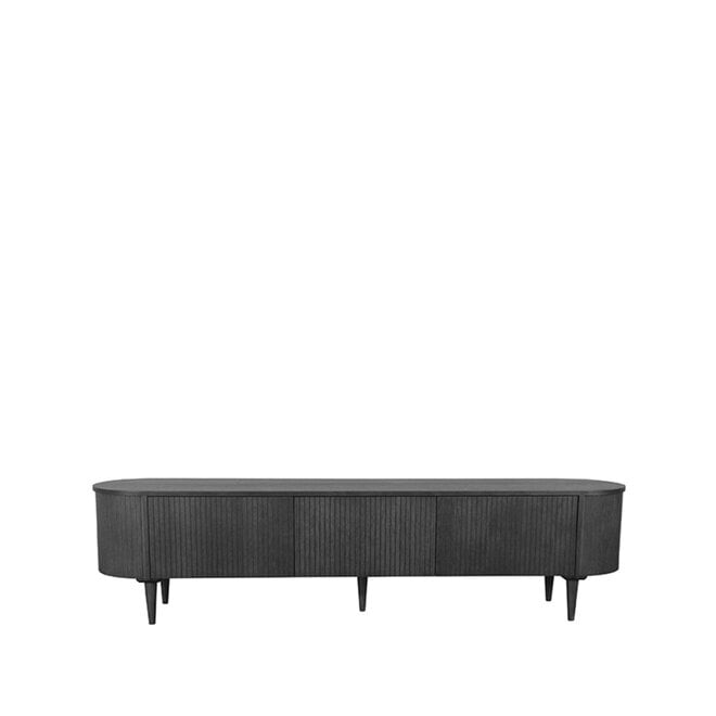 LABEL51 Tv-Meubels Oliva - Zwart - Eiken - 220 cm