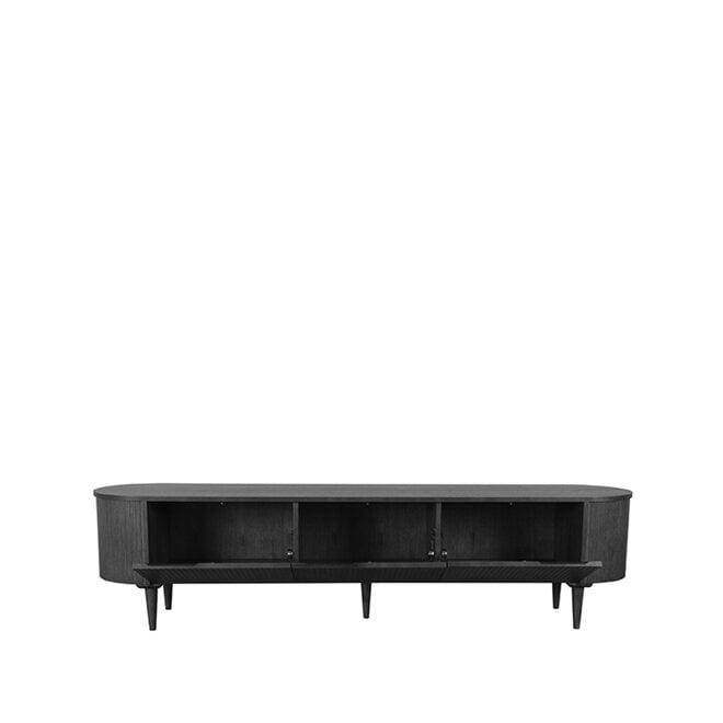 LABEL51 Tv-Meubels Oliva - Zwart - Eiken - 220 cm