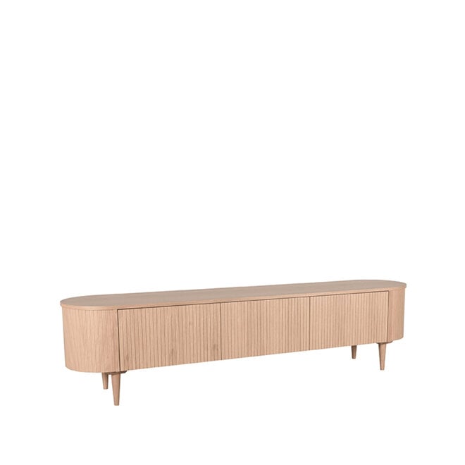 LABEL51 Tv-Meubels Oliva - Naturel - Eiken - 220 cm