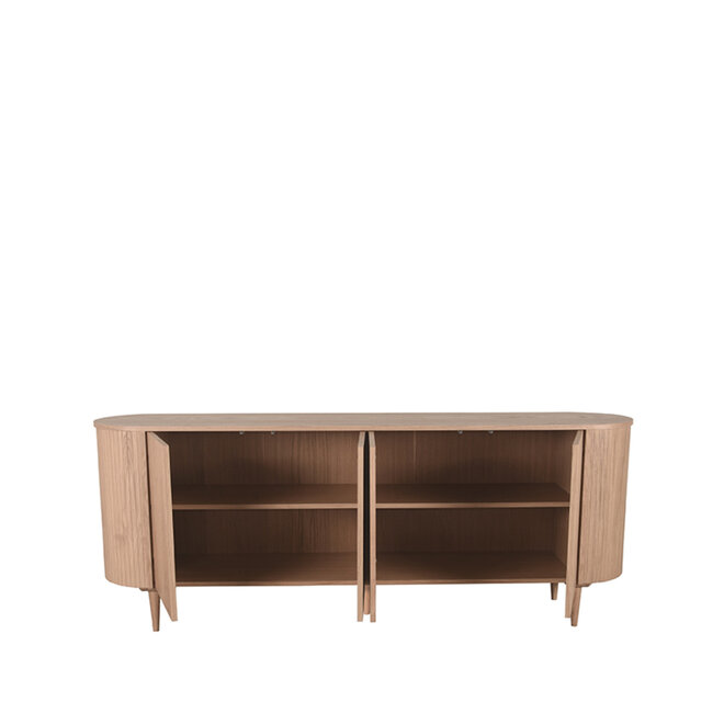 LABEL51 Dressoirs Oliva - Naturel - Eiken - 220 cm