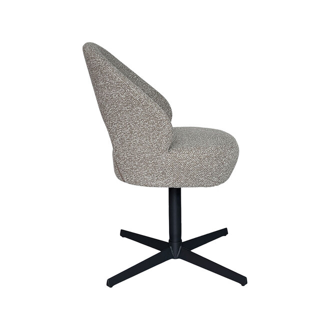 LABEL51 Eetkamerstoelen Saint Tropez - Mushroom - Boucle