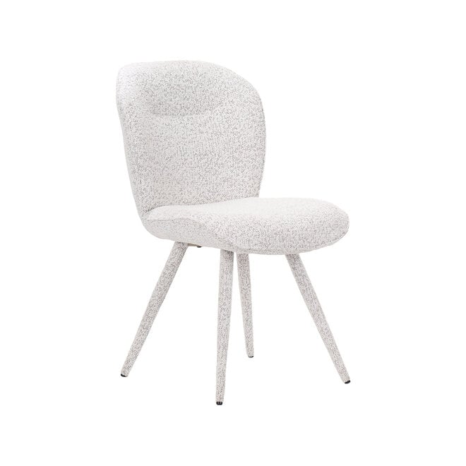 LABEL51 Eetkamerstoelen Whoa - Champagne - Geweven
