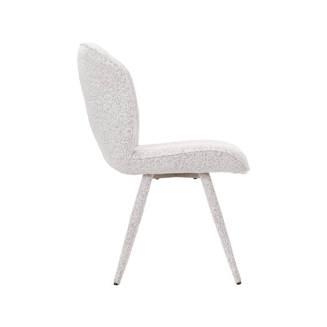 LABEL51 Eetkamerstoelen Whoa - Champagne - Geweven