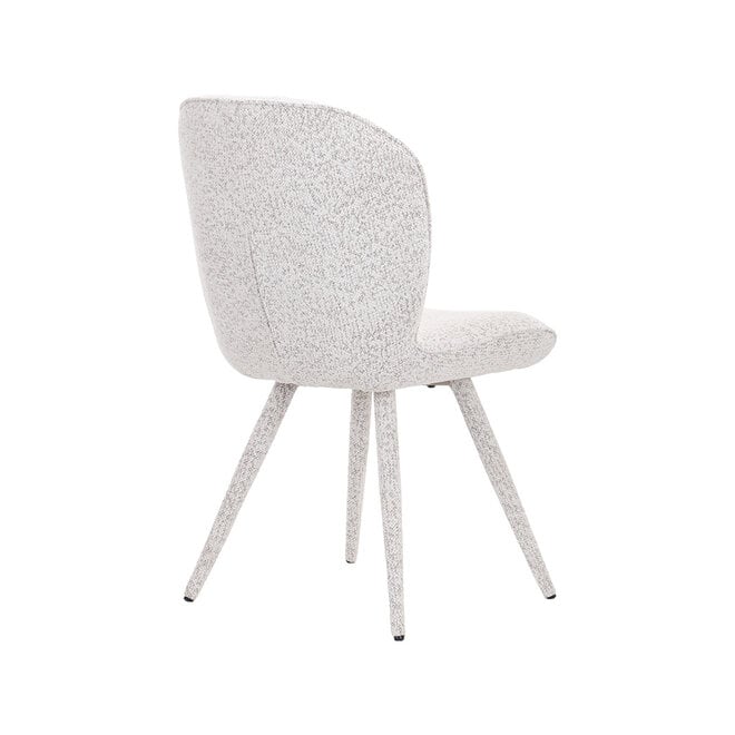 LABEL51 Eetkamerstoelen Whoa - Champagne - Geweven