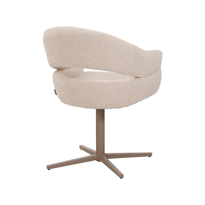 LABEL51 Eetkamerstoelen Donna - Naturel - Geweven - One Size