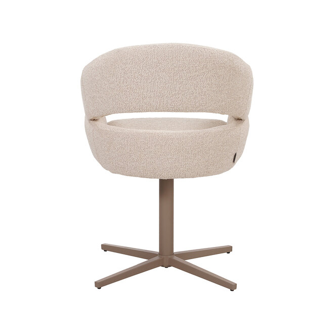 LABEL51 Eetkamerstoelen Donna - Naturel - Geweven - One Size