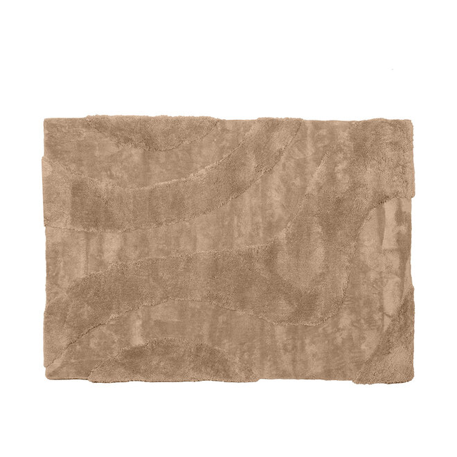 LABEL51 Vloerkleden Rima - Beige - Polyester - 160x230 cm