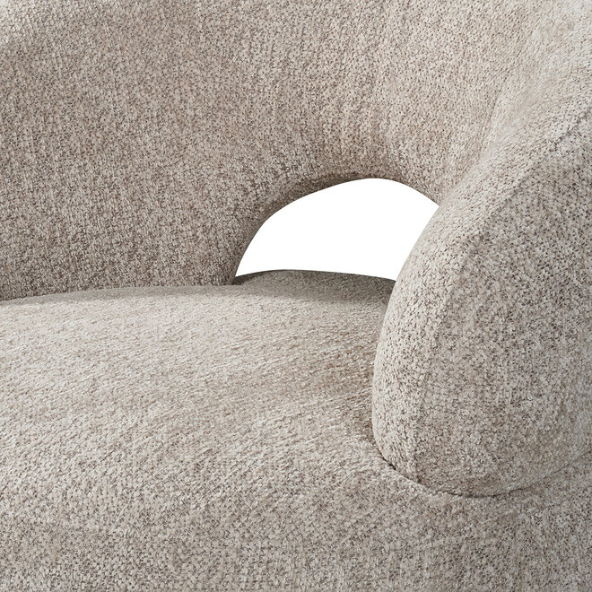 LABEL51 Fauteuils Nusenna - Beige - Geweven