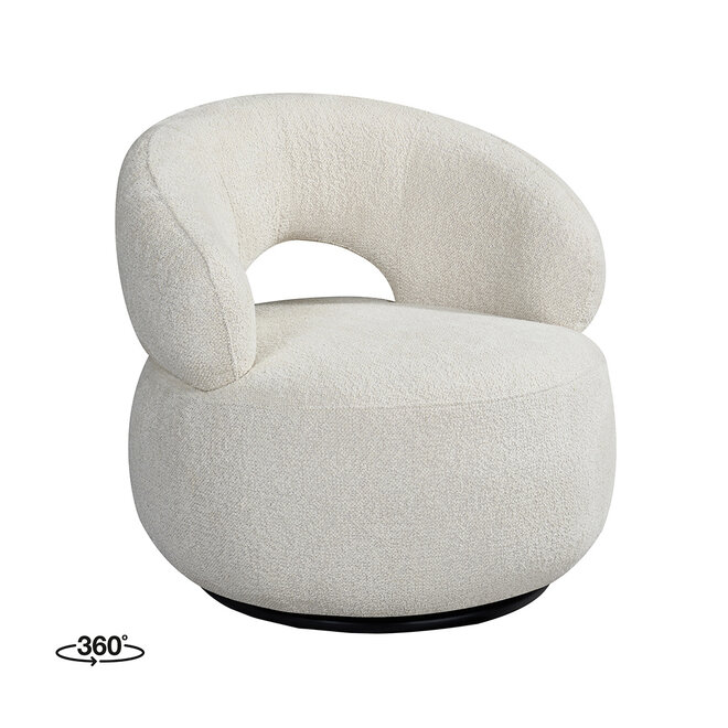 LABEL51 Fauteuils Nusenna - Naturel - Geweven