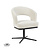 LABEL51 Eetkamerstoelen Monaco - Naturel - Geweven - Zwart Metalen Frame