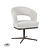 LABEL51 Eetkamerstoelen Monaco - Naturel - Geweven - Taupe Metalen Frame