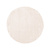 LABEL51 Vloerkleed Velo - Ivoor - Synthetisch - 200x200 cm - Rond