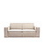LABEL51 Bank Kay - Naturel - Boucle - 3-Zits