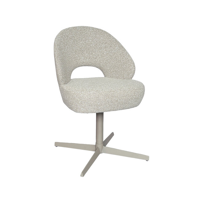 LABEL51 Eetkamerstoelen Saint Tropez - Naturel - Boucle