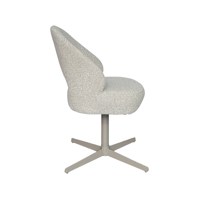 LABEL51 Eetkamerstoelen Saint Tropez - Naturel - Boucle