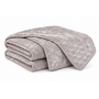 Beddensprei licht grijs 240x280 cm