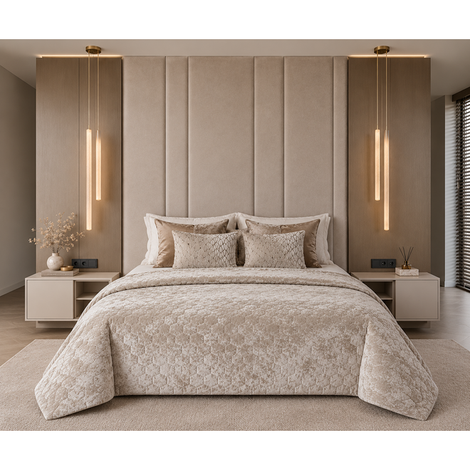 Beddensprei Ivory Mist 240x280 cm
