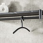 Kapstokhanger Tubra verpakt per 6 / Gunmetal