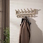 Kapstok Tubo 2x6 haken / Beige