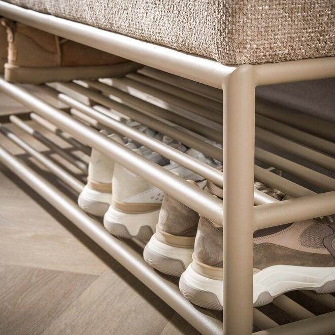 Schoenenbank Terra 125cm / Beige
