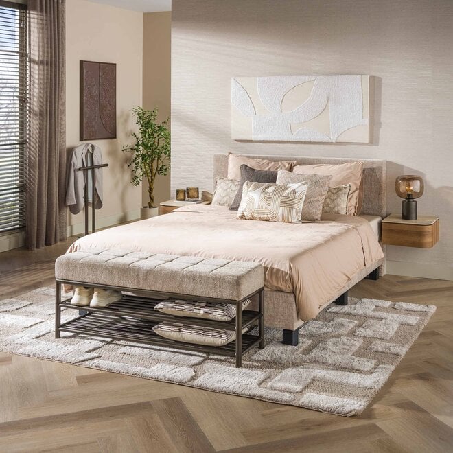 Schoenenbank Terra 125cm / Drift brown