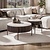 Salontafel Ceramo rond set van 2 / 3D keramiek Taj Mahal