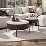 Salontafel Ceramo rond set van 2 / 3D keramiek Taj Mahal