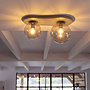 Plafondlamp Bubble 2-lichts / Beige