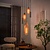 Hanglamp Cocoon pendel getrapt 5-lichts / Sienna bruin-frosted