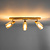 Plafondlamp Sepiora 3-lichts / Beige